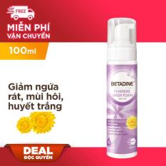 Bọt vệ sinh phụ nữ Betadine Gentle Protection – chai 100ml