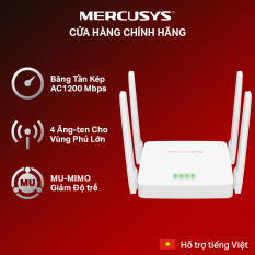 [Bán Chạy] Bộ Phát Wifi Mercusys AC10 Băng Tần Kép Chuẩn AC1200