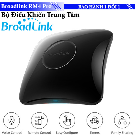 Bộ điều khiển trung tâm Broadlink | Bestcon RM RM4 Pro 433mhz 315mhz RF IR WIFI Universal Remote Control Smart...