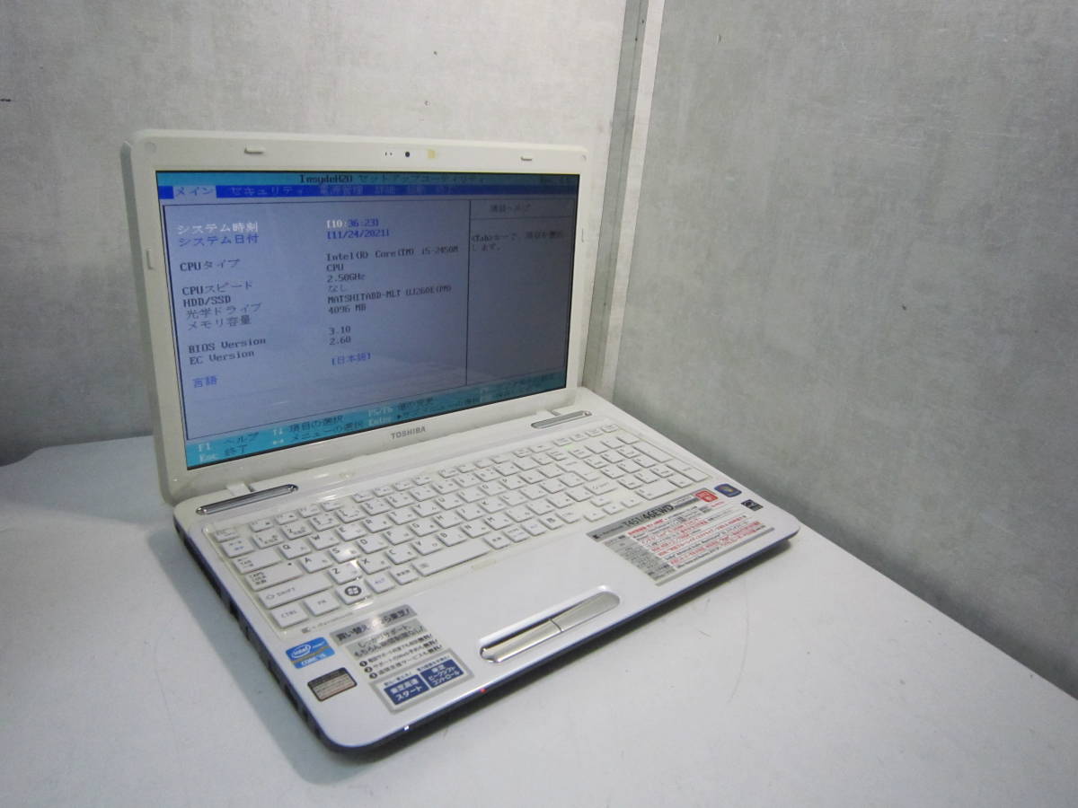 【TOSHIBA】Satellite L750 (dynabook T451)i5-2450M, i7-2670QM LAJAPA Máy tính xách tay Nhật Laptop Nhật Bản Siêu bền nhẹ phù hợp Gaming,...
