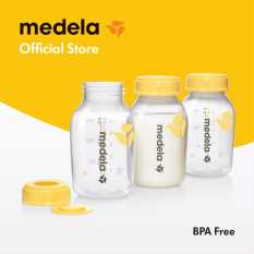 Bộ 3 Bình Trữ Sữa 150ml- Hàng phân phối chính thức Medela Thụy Sĩ