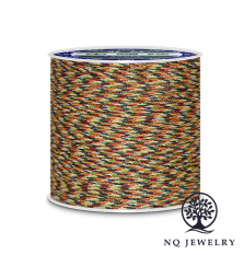 [HCM]Bó dây ngũ sắc đan vòng – Dây chỉ ngũ sắc handmade NQ Jewelry