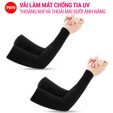 Bao tay chống nắng (1 đôi) POPO găng tay chống nắng cản tia UV, cho lái ô tô, xe máy, xe dạp, chất vải mềm mại thoáng khí