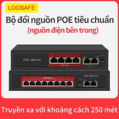 Bộ chuyển 08 mạch Ethernet LOOSAFE Bộ chuyển mạch mạng Poe
