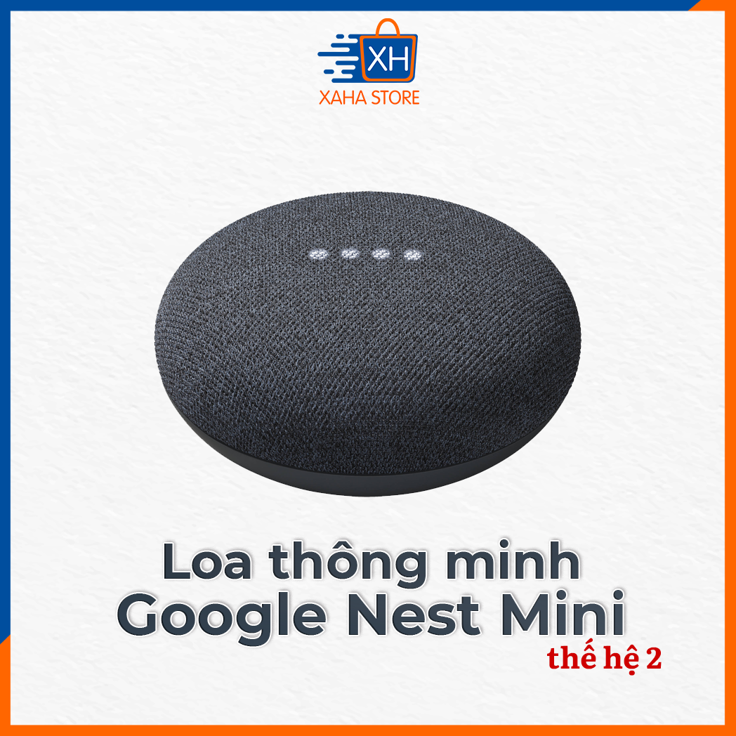 Loa thông minh Google Nest Mini (Google Home Mini thế hệ 2) Google Nest Mini smart speaker with Google Assisstant