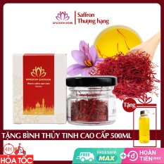 Saffron nhụy hoa nghệ tây Kingdom Iran loại super negin thượng hạng hộp 1 gram