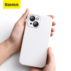 Baseus Liquid Phone Case For iPhone 13 Pro Anti-Fingerprint Lens Protector Cellphones Case For iPhone 13 Pro Max Dustproof Back Phone Cover Case