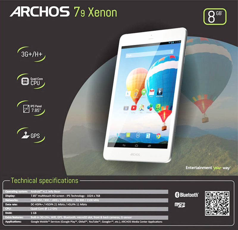ARCHOS 79 Xenon