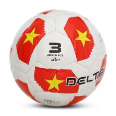 Bóng đá mini DELTA 6703-3M size 3 in cờ Việt Nam phù hợp sử dụng cho trẻ em độ tuổi từ 6 đến 8 tuổi, dùng trên sân cỏ thường hoặc sân cỏ nhân tạo