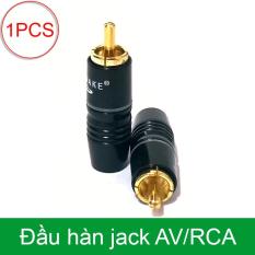 Đầu hàn jack cắm AV/RCA – Coaxial/SPDIF OD 8.0mm Gold snake (1 chiếc)