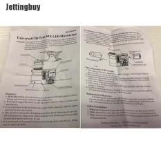 Jettingbuy 1 Chiếc Kính Hiển Vi Điện Thoại Di Động 60X Ống Kính Macro Kẹp Máy Ảnh Siêu Nhỏ Có Đèn Led