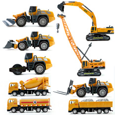 Tuyển tập xe đồ chơi mô hình công trình xây dựng cho bé, chất liệu nhựa an toàn, sắc sảo bền và đẹp, giúp bé phát triển kĩ năng và tư duy nhận diện đồ vật xung quanh bé