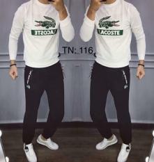 {SALE OFF} BỘ ĐỒ THỂ THAO LACOSTE TN116 DÀI TAY VẢI NHẬP KHẨU SIÊU THOÁNG KHÍ IN HÌNH CÁ SẤU CỰC KỲ NỔI BẬT – FASHION CLASSY SHOP
