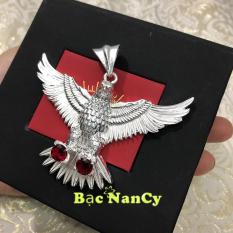 Mặt Dây Chuyền Nam Bạc Thật 925 Đại Bàng Tung Cánh Phong Cách Mạnh Mẽ Cỡ Trung – Thương Hiệu Bạc NanCy