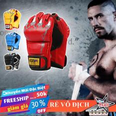 Găng tay đấm bốc MMA Walon hở ngón – Thế hệ găng đấm bốc 4.0 dành cho các môn boxing, kickboxing, mma, muay, võ đối kháng, sparring
