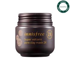 Siêu mặt nạ chăm sóc lỗ chân lông Innisfree Super Volcanic Pore Clay Mask 2X 100ml