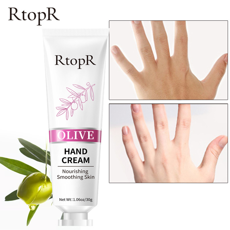 RtopR Kem dưỡng ẩm và làm trắng da tay từ tinh chất dầu oliu kem dưỡng da tay serum dưỡng...