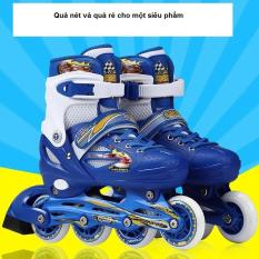 Giầy Patin CANFLY Siêu Cao Cấp, Bánh Phát Sáng, Tặng 1 Bộ Bảo Vệ Chân Tay Đầy Đủ ( Size L từ 38 – 41)