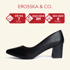 Giày cao gót Erosska mũi nhọn kiểu dáng cơ bản cao 5cm EP011 (BA)