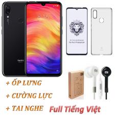 Xiaomi Redmi Note 7 Ram 3GB 32GB (Full Tiếng Việt) + Ốp lưng + Cường lực 5D Full màn + Tai nghe – Hàng nhập khẩu
