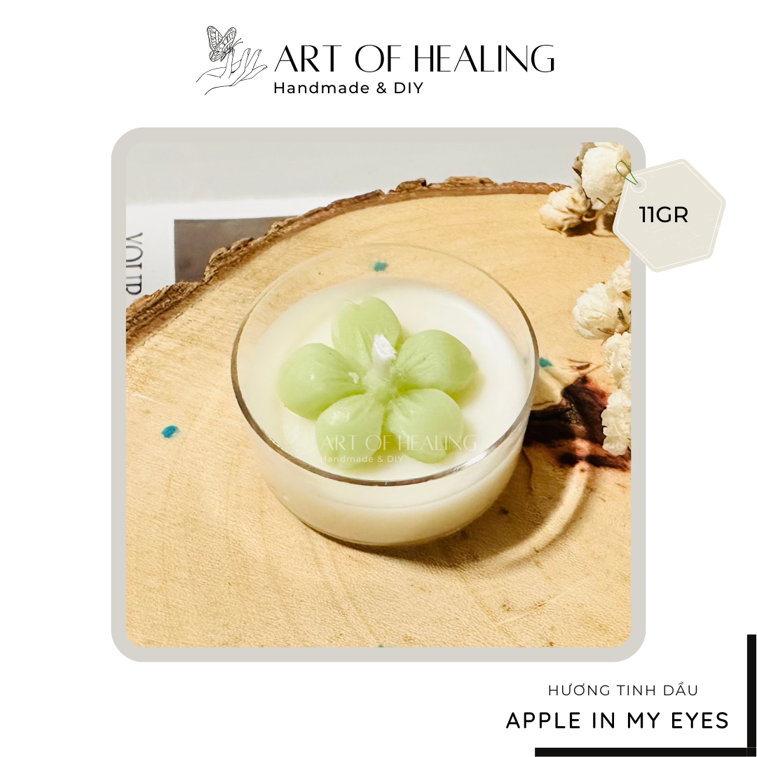AOH - Art of Healing - Nến thơm Tealight - Hoa đào - Quà tặng Đám cưới, Decor,... - Handmade...