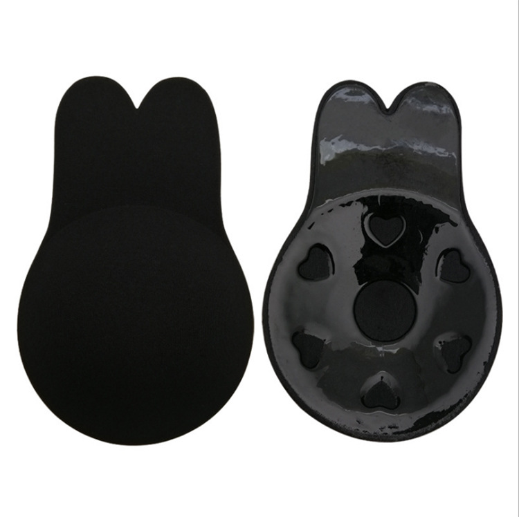Miếng dán ngực chống xệ hình tai thỏ nâng kéo ngực silicon hộp 2 miếng tiện dụng phù hợp với...