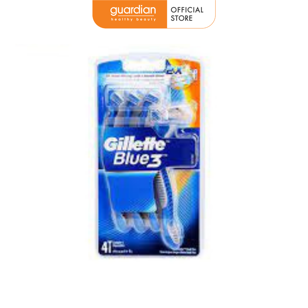 Dao Cạo Gillette Blue 3 (4 cái/vỉ)