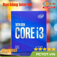 CPU Intel Core i3 10100F 3.6GHz up to 4.3GHz 4 nhân 8 luồng socket 1200 – Bảo hành 36 tháng