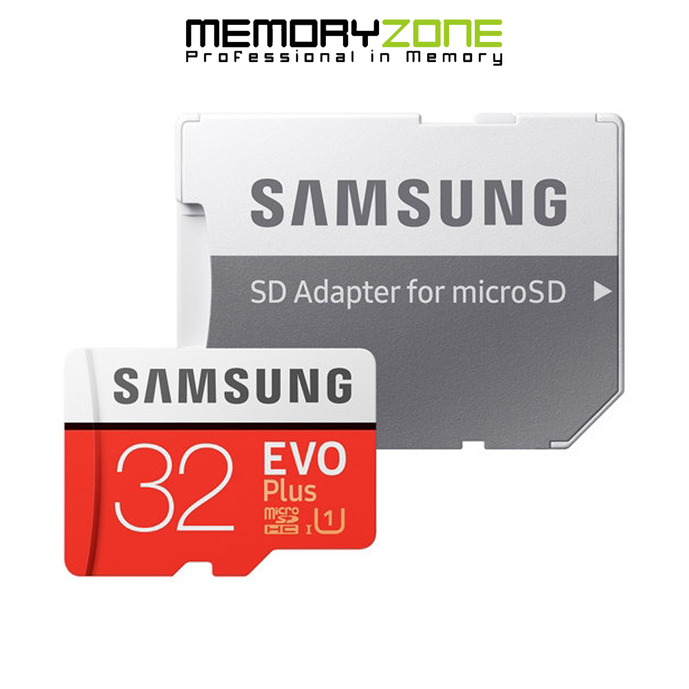 [HCM]Thẻ Nhớ MicroSDHC Samsung EVO Plus U1 32GB MB-MC32G