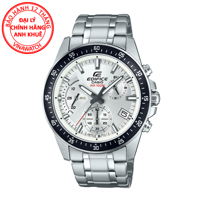 Đồng Hồ Casio Edifice Nam Dây Kim Loại EFV-540D-7AVUDF – Pin – Kính Khoáng