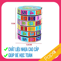 Rubik Toán Học Cho Bé – Phát Triển Trí Thông Minh, Làm Quen Với Các Con Số – Khối rubik toán học, đồ chơi rubik toán học, đồ chơi xếp hình, đồ chơi học toán cho bé – papababy