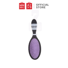 Lược chải tóc Miniso lông mềm mịn gỡ rối tóc dễ dàng (Tím)