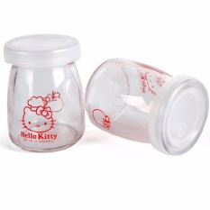 Sét 12 hủ thủy tinh làm sữa chua dễ thương 7 cm – Hũ Yaourt – Hủ thủy tinh làm sữa chua