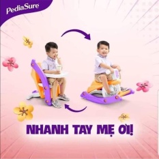 GHẾ ĂN DẶM – BẬP BÊNH 2IN1 (HKM Pedia nhựa Bao Dày, Bao Tốt)