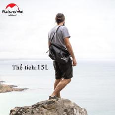 Túi đeo chéo chống thấm nước du lịch dã ngoại Naturehike NH19SB005 loại 15l dành cho cả nam và nữ