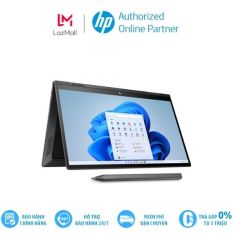[Voucher 5tr cho đơn hàng từ 23tr]Laptop HP Envy x360-ay1057AU 601Q9PA (Ryzen 5-5600U/ 8Gb/ 256Gb SSD/ 13.3FHD Touch/ AMD Radeon/ Win11/ Black/ Pen)hàng chính hãng