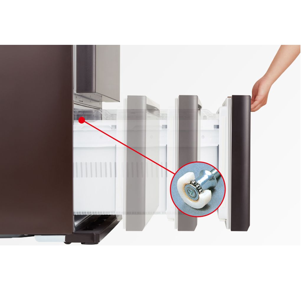 [GIAO HÀNG XUYÊN TẾT][Trả góp 0%]Tủ lạnh Mitsubishi Inverter MR-CGX56EP-GBR-V 450 lít