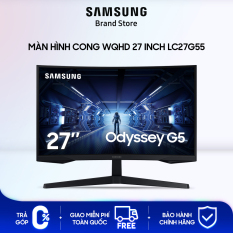 Màn hình cong Samsung Odyssey G5 27 inch LC27G55 LC27G55TQWEXXV | BH 24 tháng