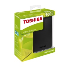 Ổ cứng di động Toshiba Canvio basic 500Gb USB3.0 Đen