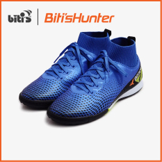 Giày Bóng Đá Nam Biti’s Hunter Football High-Top Admiral Blue DSMH03800XDG (Xanh Dương)