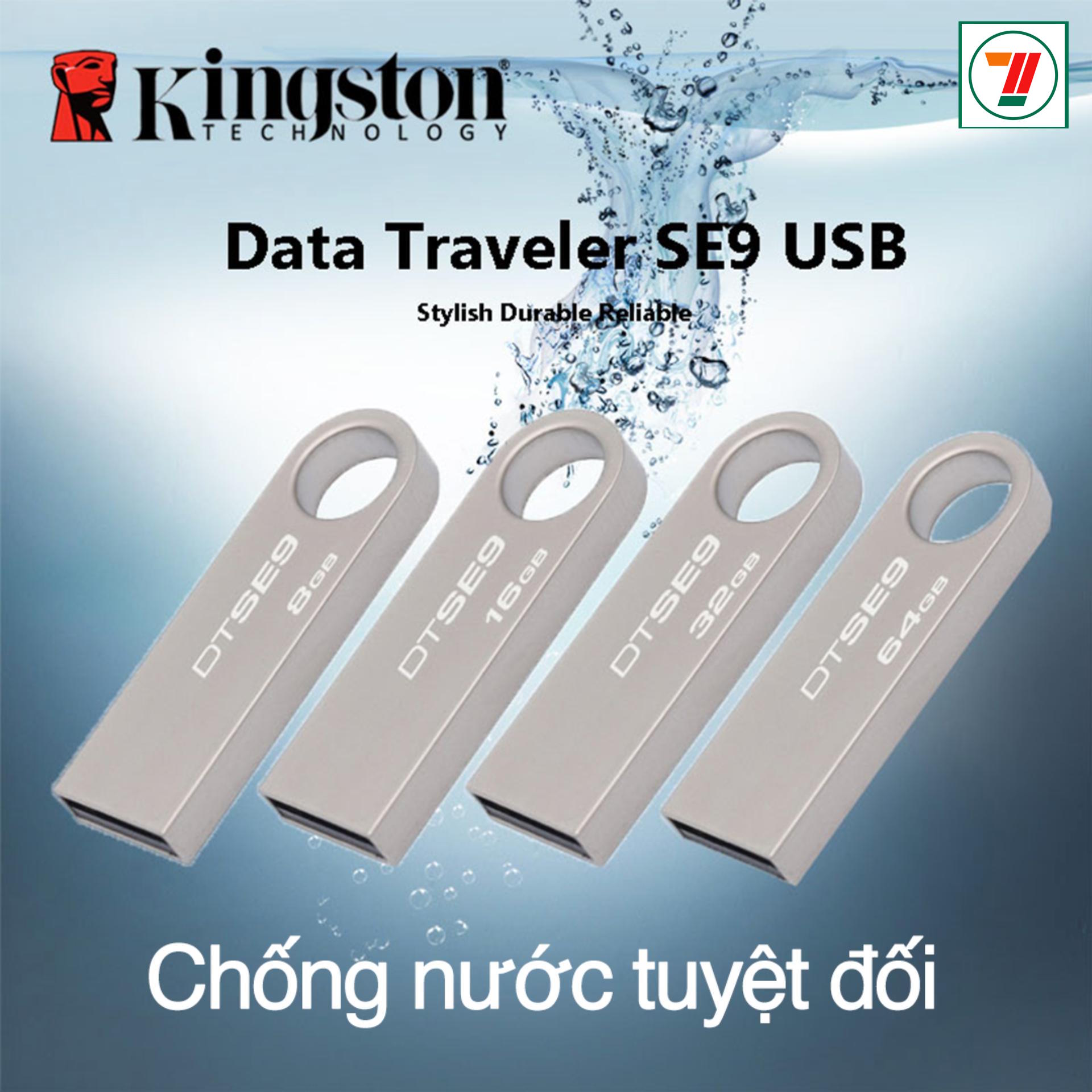 USB 32GB KINGSTON siêu nhỏ chống sốc chống nước, thiết kế vỏ nhôm nhỏ gọn, bảo hành 12 tháng lỗi...
