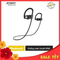 Tai nghe Bluetooth không dây thể thao Joway H50 chống mồ hôi, thấm nước tiêu chuẩn IPX6 cho điện thoại Android, iPhone – Hãng phân phối chính thức