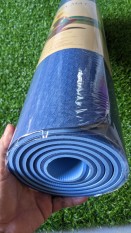 Thảm tập Yoga, Thảm tập Gym, thảm tập thể dục TPE 2 lớp siêu bền chống trơn trượt làm bằng cao su non êm ái loại 1 nhiều màu