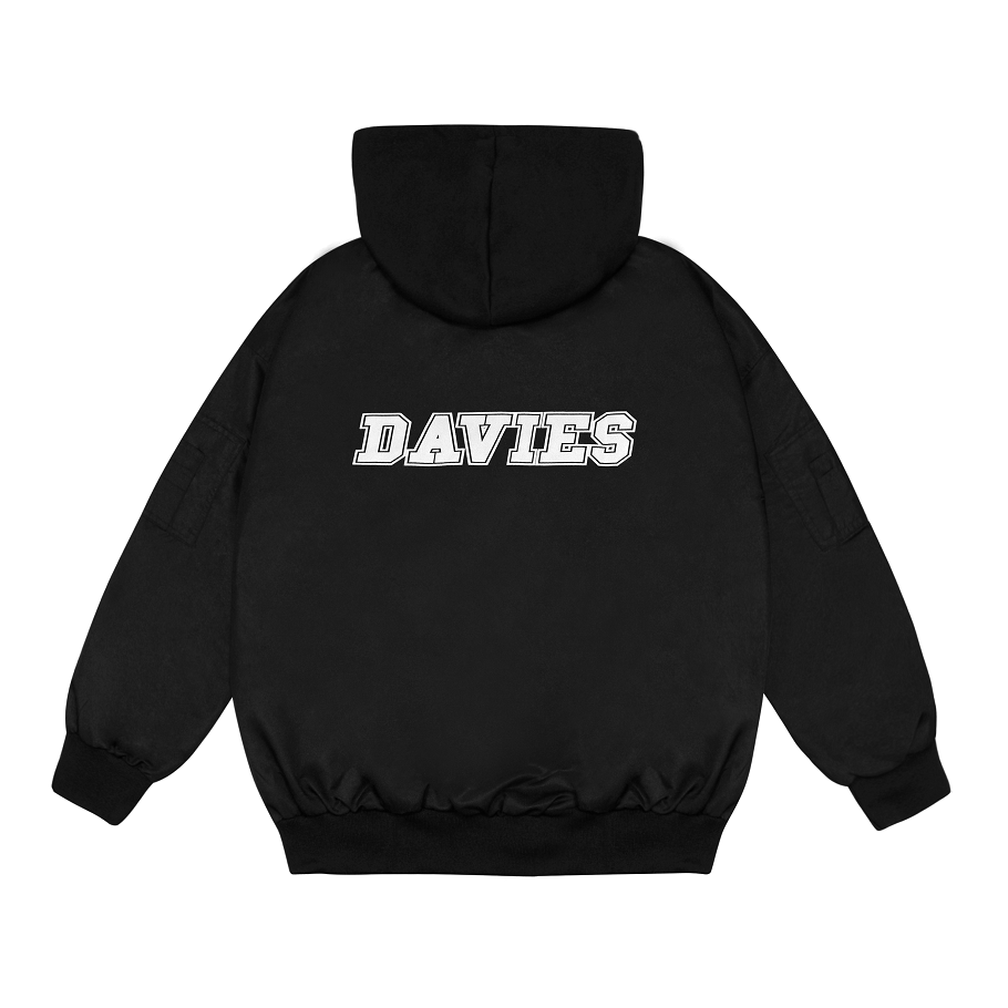 DAVIES – Áo khoác dù bomber mũ nỉ unisex – Hooded Bomber Jacket