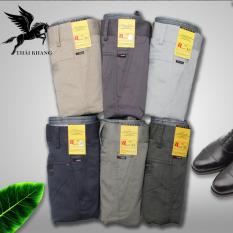 Quần kaki nam trung niên chất vải bền không ra màu không xù lông size 50-90kg vải kaki bền đẹp phom dáng thời trang – Quần kaki nam trung niên QKNTN01
