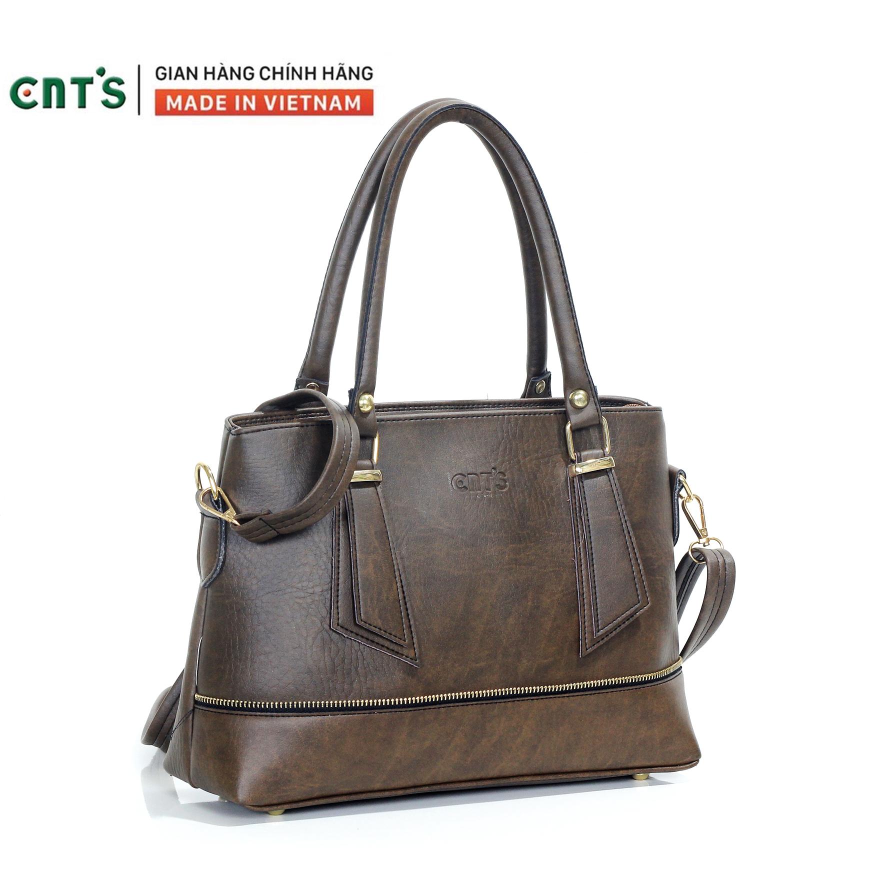 Túi xách nữ công sở thời trang CNT TX41 cao cấp (Kèm ví)