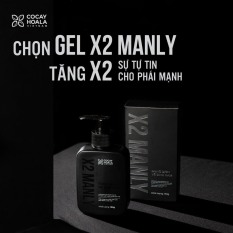 Gel Vệ Sinh Nam X2 Manly Cocayhoala, dung tích: 150g