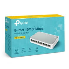 Bộ chia mạng 8 cổng – Switch TP-Link TL-SF1008D 8-Port 10/100Mbps Desktop Switch