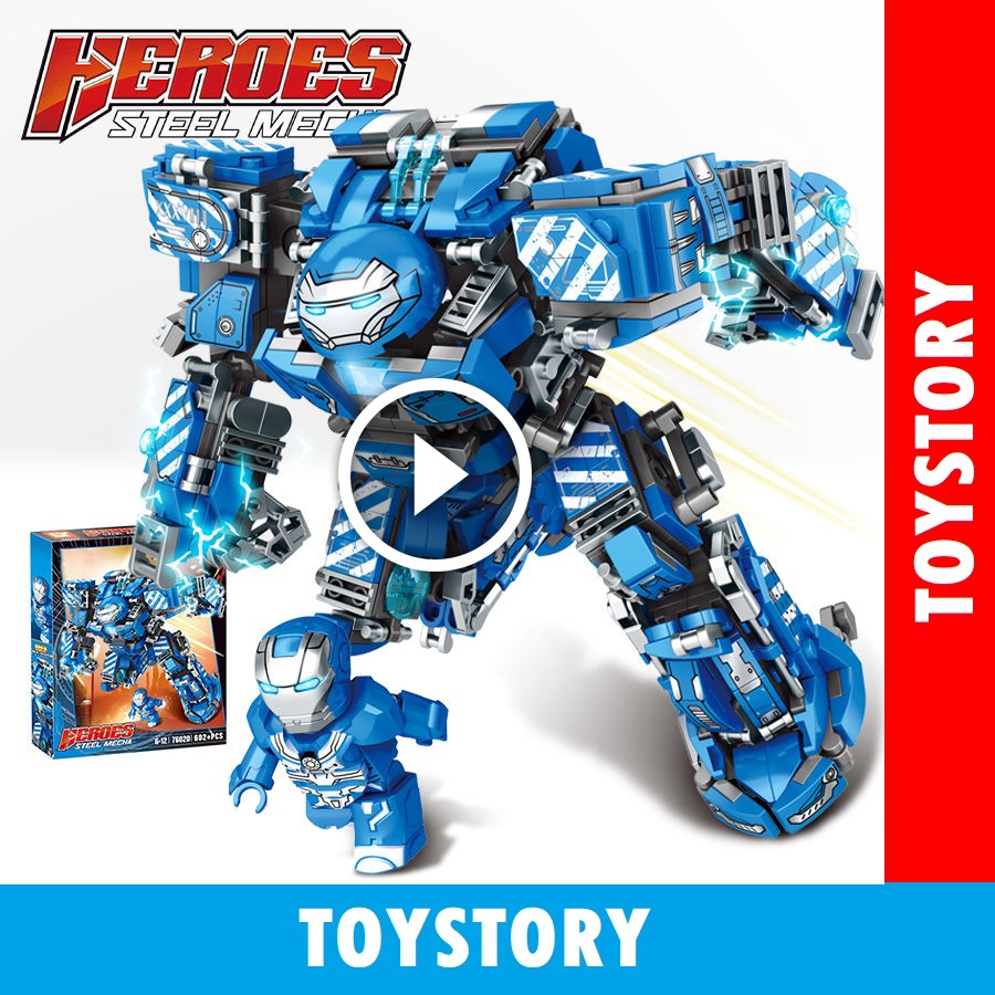 Mua bộ đồ chơi lắp ghép ráp lego mô hình siêu nhân nhà xe robot cho bé ở  đâu giá rẻ tphcm