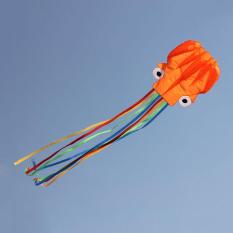 YUAN 4M Single Line Stunt Red Octopus Power Sport Flying Kite Outdoor Toy Hot Sale